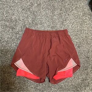 Brooks lined running shorts